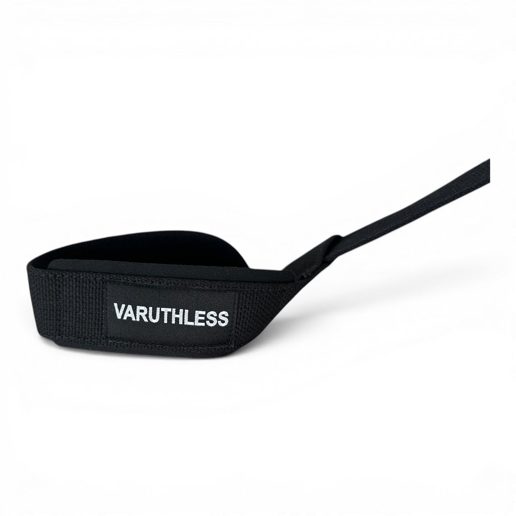RUTHLESS Lifting Straps – Black/Black Stitching